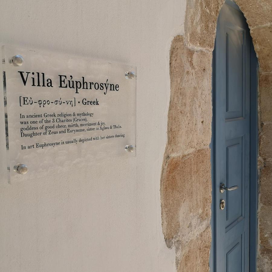 לינדוס Villa Euphrosyne מראה חיצוני תמונה
