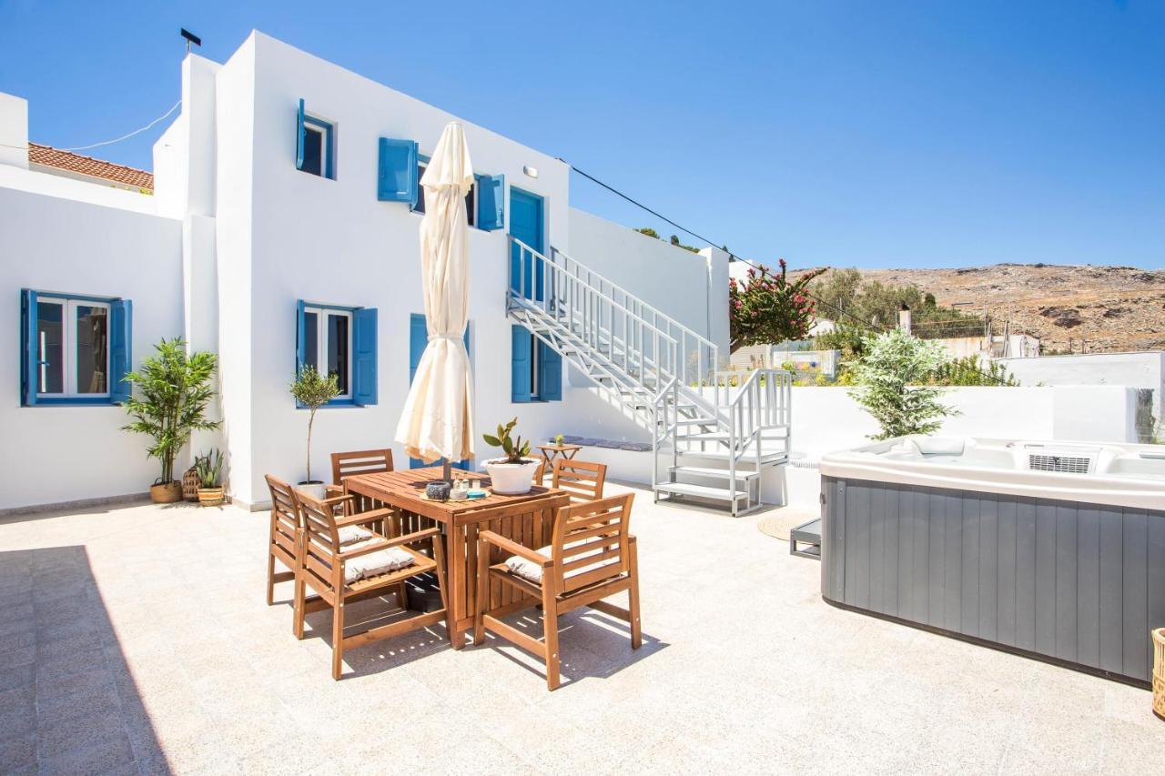 לינדוס Villa Euphrosyne מראה חיצוני תמונה