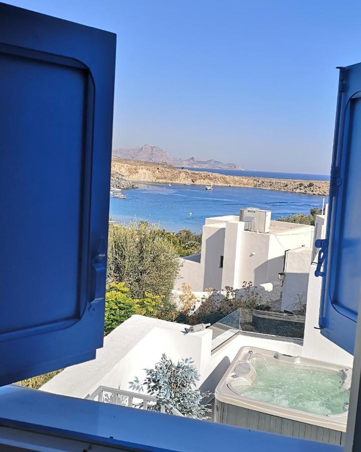 לינדוס Villa Euphrosyne מראה חיצוני תמונה