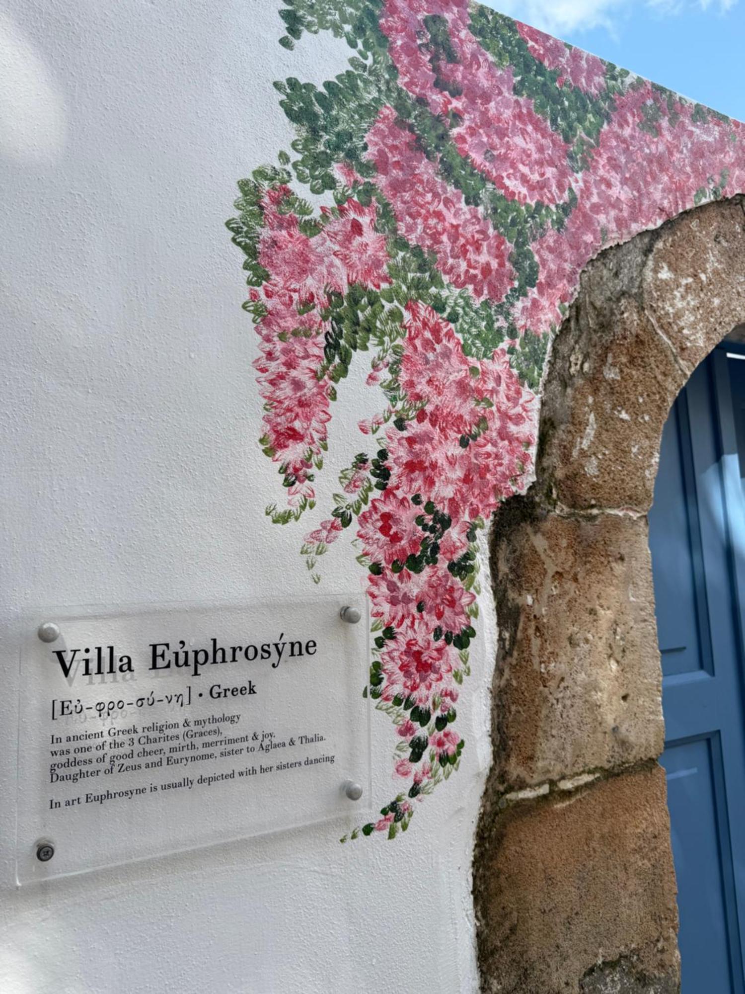 לינדוס Villa Euphrosyne מראה חיצוני תמונה
